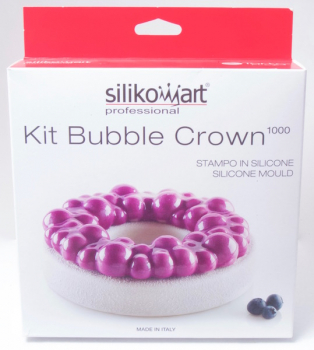 Silikon Tortenform - Kit Bubble Crown - SilikoMart von sweetART
